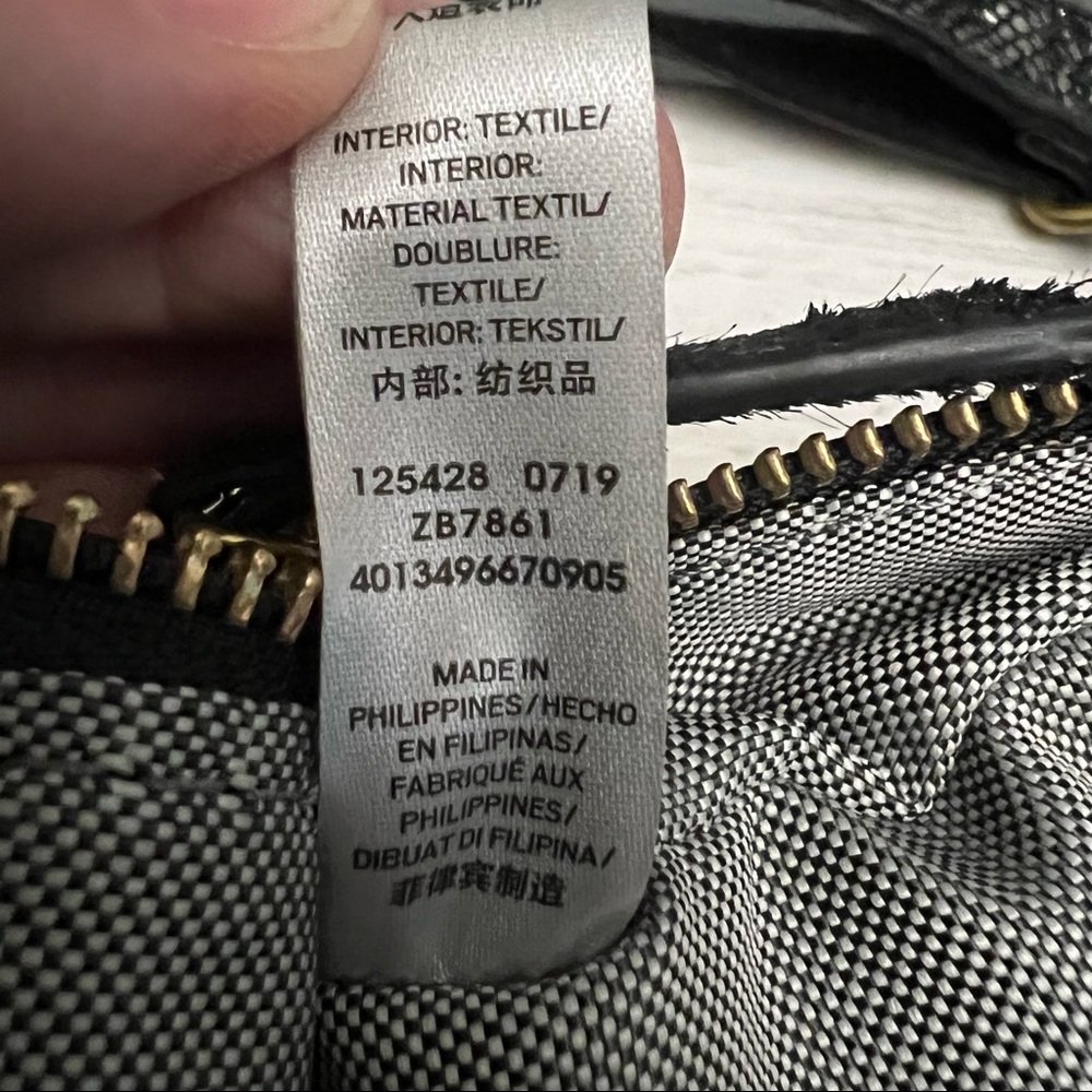 Fossil Megan Leather Metallic Snakeskin Mini Backpack - Picture 15 of 16